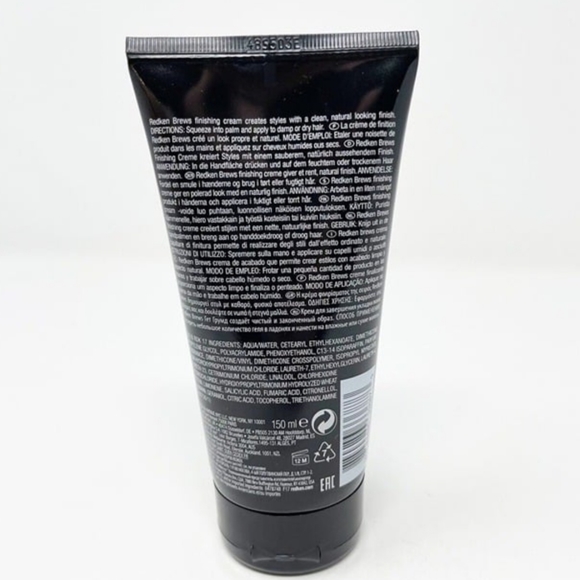 Redken Brews Get Groomed Finishing Cream Mild Control- New  ☆Discontinue, HTF☆ - Picture 2 of 2